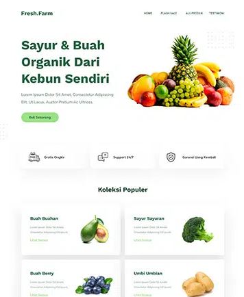 Demo Katalog Sayuran