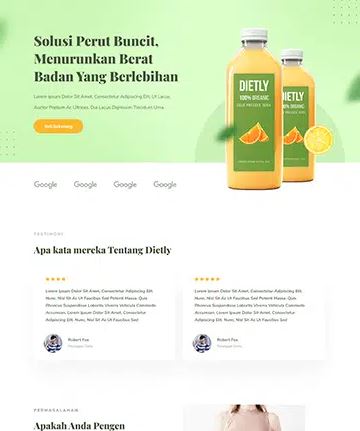 Demo Minuman Diet